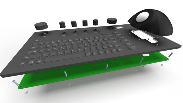 Custom keyboard or control panel main image