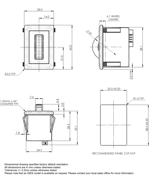  Scroll Wheel Module – Front Mount extra image 1